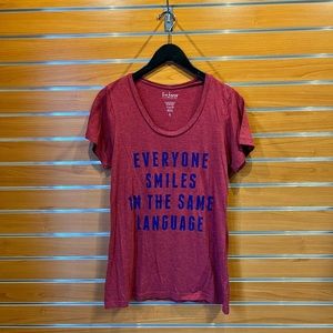 Everyone Smiles in the Same Language Tee